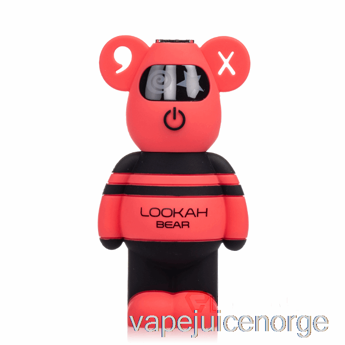 Vape Juice Lookah Bear 510 Batteri Rød